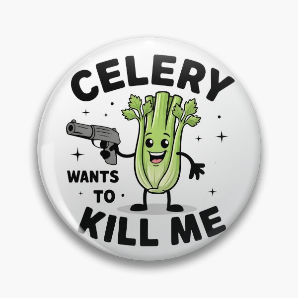 Item preview, Celery wants to kill me - Celery allergy awareness designed and sold by BobaTeeStore.