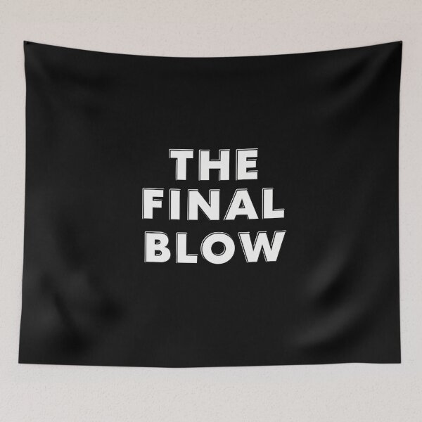 Item preview, The Final Blow - Epic Gaming Anime Typography Art designed and sold by Dzblack.