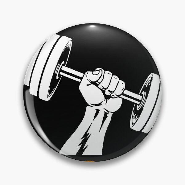 Item preview, No Pain No Gain | Motivational Gym Design Weight Bar designed and sold by AstronautMerch.