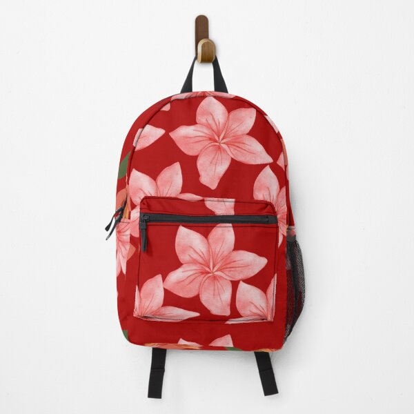 Item preview, Elegant Coral Lily and Red Floral Pattern.? designed and sold by Jyoti Digital Artist.