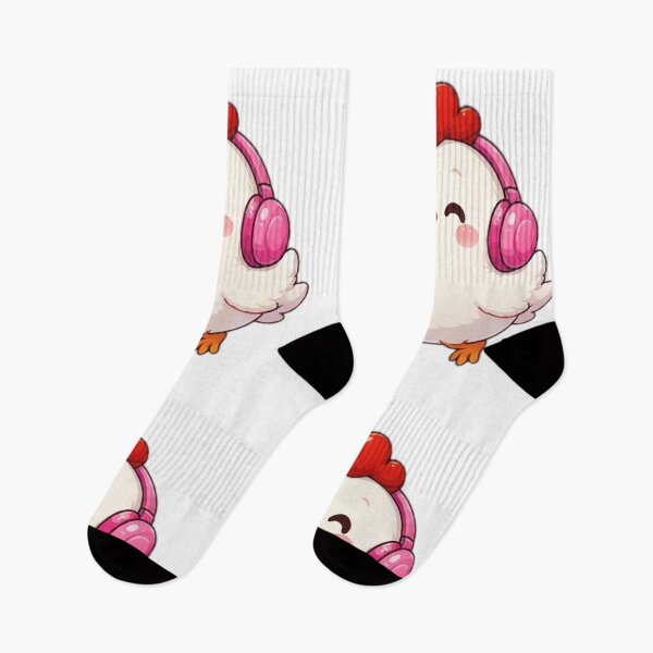 Item preview, Cute Music Lover Chicken with Headphones designed and sold by DailyDoodlesBySumbul.