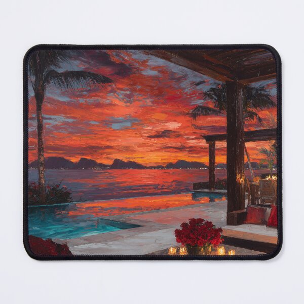Item preview, Outdoor Terrace At Sunset designed and sold by Rtymer.