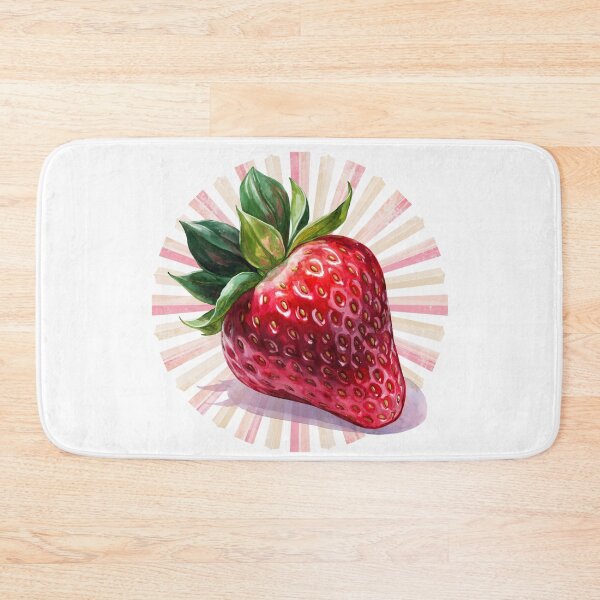 Item preview, Watercolor Strawberry Shirt | Retro Fruitcore Cottagecore Botanical Summer Aesthetic Tee designed and sold by Anastasiia Yurevych.
