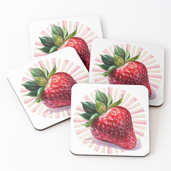 Item preview, Watercolor Strawberry Shirt | Retro Fruitcore Cottagecore Botanical Summer Aesthetic Tee designed and sold by Anastasiia Yurevych.