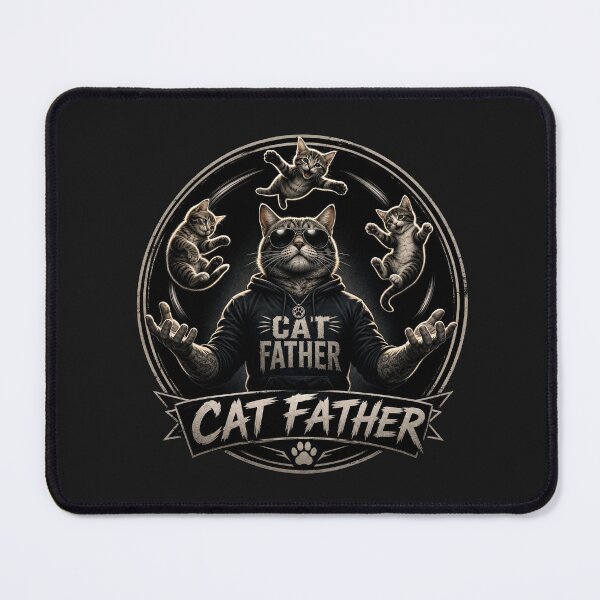 Item preview, panda/cat father designed and sold by @jon.