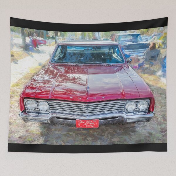Artikelvorschau, 1965 Red Buick Skylark Custom B&W Coupé entworfen und verkauft von RichFrancoCars.