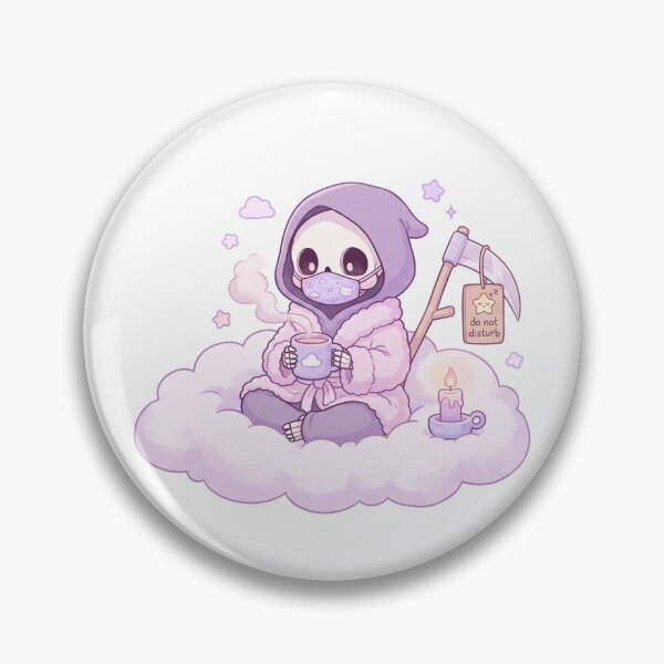 Item preview, Grim Reaper Self Care Funny Inappropriate Illustration designed and sold by LunaMarkos.
