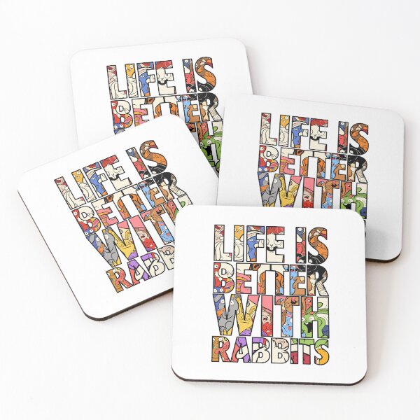 Item preview, Life is Better with Rabbits designed and sold by Welldoh.