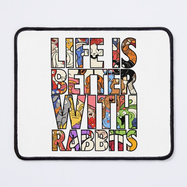 Item preview, Life is Better with Rabbits designed and sold by Welldoh.