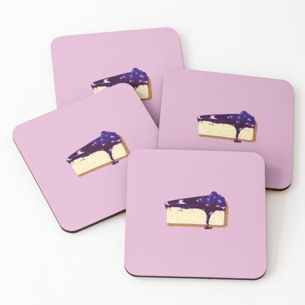 Item preview, Bluebarry Cheesecake topped with a glossy glaze designed and sold by Juntixfae.