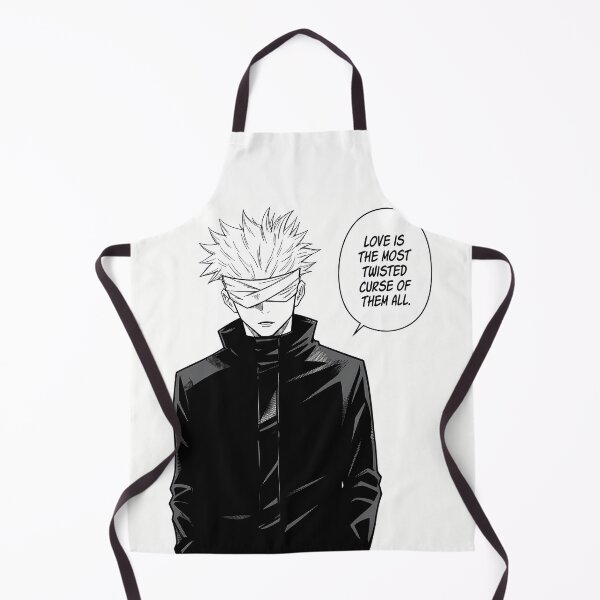 Item preview, Love Is The Most Twisted Curse Anime Manga Quote Blindfolded Sorcerer Art designed and sold by MugenAnime.