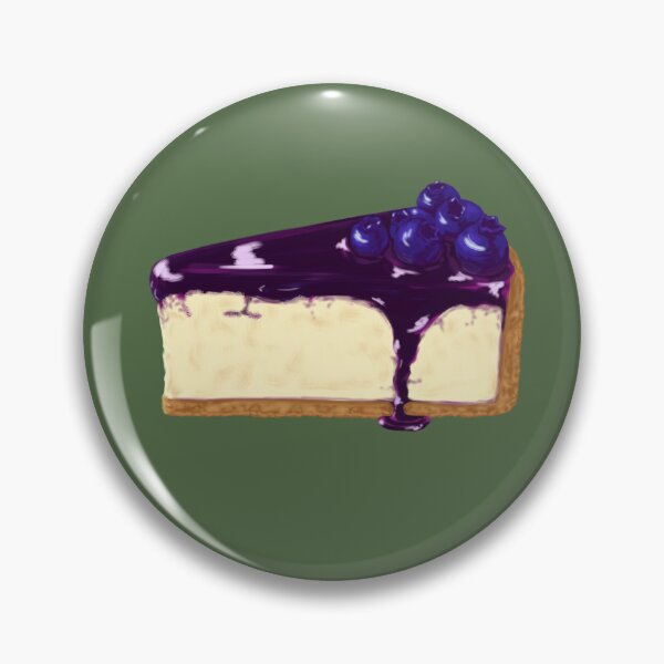 Item preview, Bluebarry Cheesecake topped with a glossy glaze designed and sold by Juntixfae.