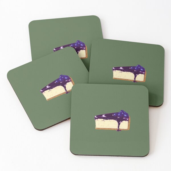 Item preview, Bluebarry Cheesecake topped with a glossy glaze designed and sold by Juntixfae.