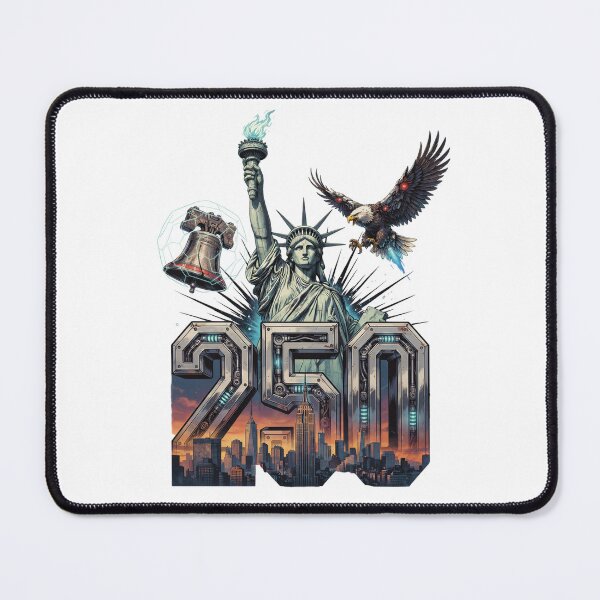 Item preview, USA 250 Statue of Liberty 1776 Patriotic Design designed and sold by DarylWelsh2024.