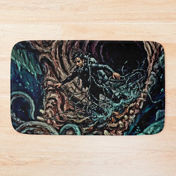 Item preview, Whalefall Deep-Sea Survival Thriller Tribute Art Poster designed and sold by Art's Diner.