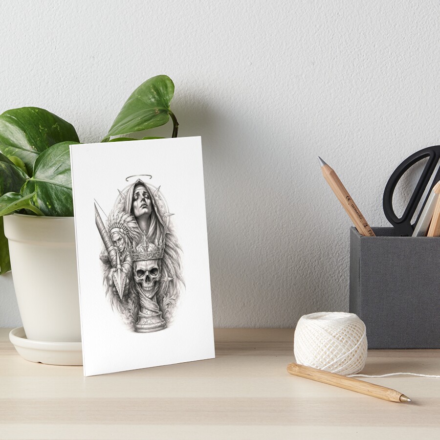 Item preview, Art Board Print designed and sold by Designer74.