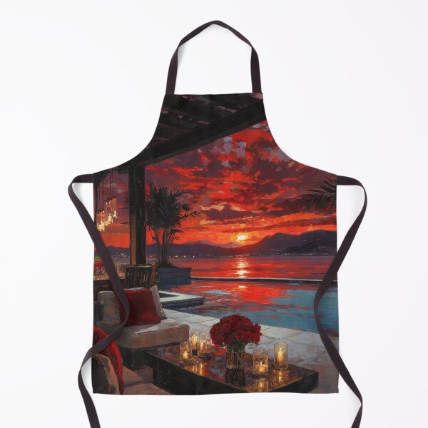 Item preview, Outdoor Terrace At Sunset designed and sold by Rtymer.
