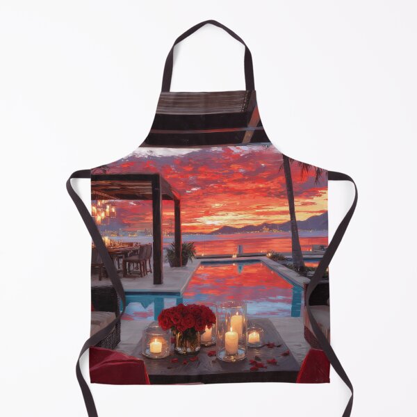 Item preview, Outdoor Terrace At Sunset designed and sold by Rtymer.