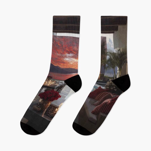Item preview, Outdoor Terrace At Sunset designed and sold by Rtymer.