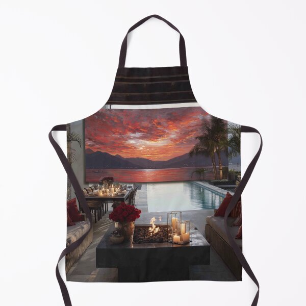 Item preview, Outdoor Terrace At Sunset designed and sold by Rtymer.