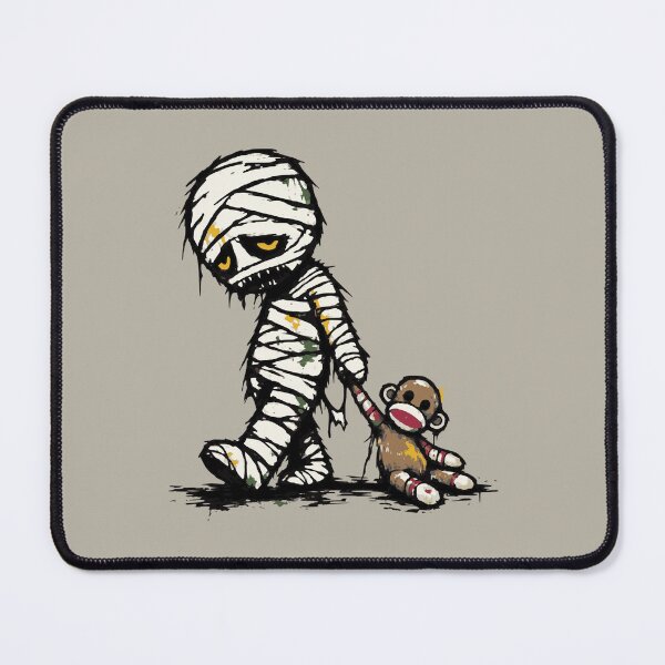 Item preview, Funny Monster Mummy Bedtime Sock Monkey Stuffie designed and sold by TackyTime.