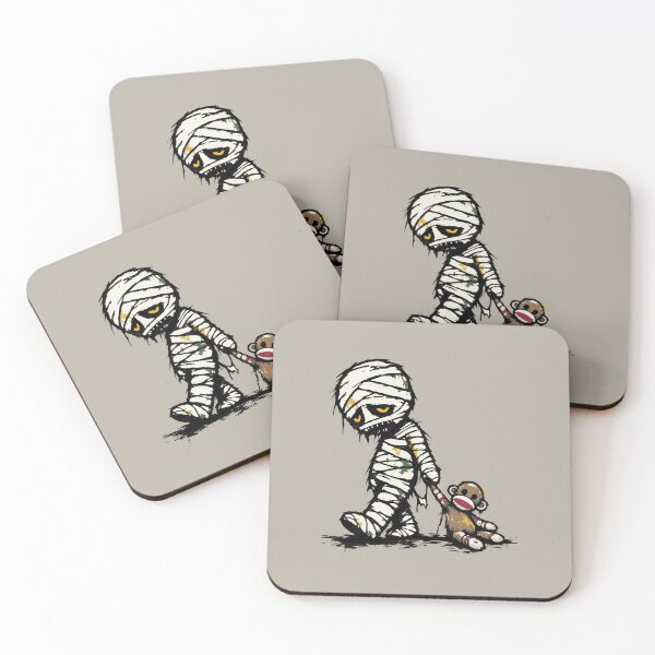 Item preview, Funny Monster Mummy Bedtime Sock Monkey Stuffie designed and sold by TackyTime.
