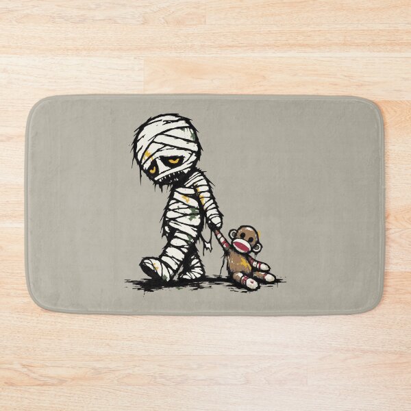 Item preview, Funny Monster Mummy Bedtime Sock Monkey Stuffie designed and sold by TackyTime.