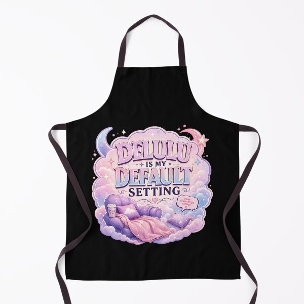 Item preview, Delulu Is My Default Setting designed and sold by FreshPixelArt.