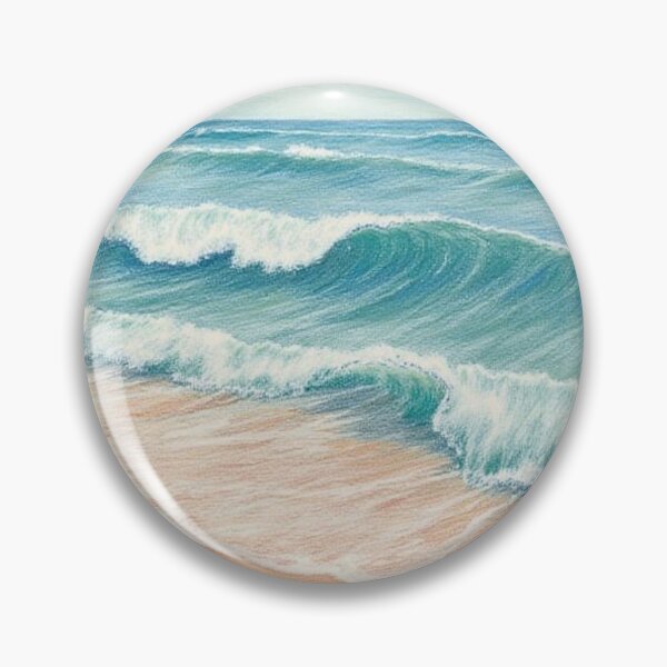 Item preview, Coastal Beach Landscape designed and sold by Bright Stone .