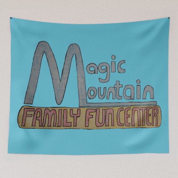 Aperçu de l'œuvre Centre de loisirs familial Magic Mountain Logo vintage Cbus créée et vendue par starturtle87.