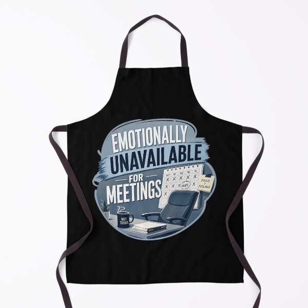 Item preview, Emotionally Unavailable for Meetings designed and sold by FreshPixelArt.