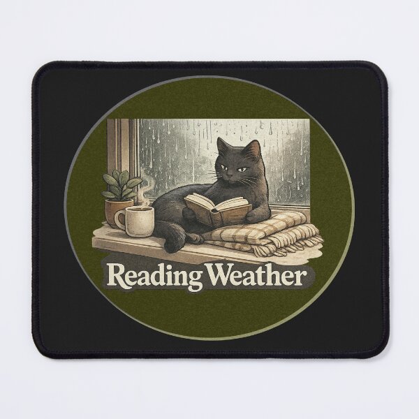 Item preview, Reading Weather designed and sold by QuietNovaShop.