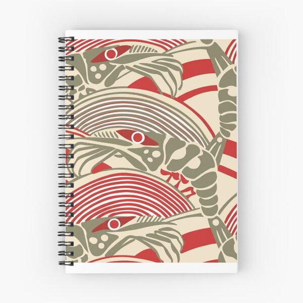 Item preview, Traditional Japanese Lobster and Wave Motif designed and sold by interdesigner.