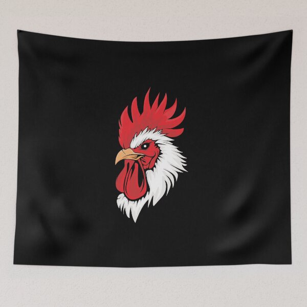 Item preview, ierce Red Rooster Mascot Vector designed and sold by Creatby7030.
