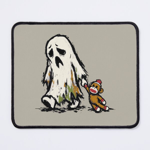 Item preview, Funny Monster Ghost Bedtime Sock Monkey Stuffie designed and sold by TackyTime.