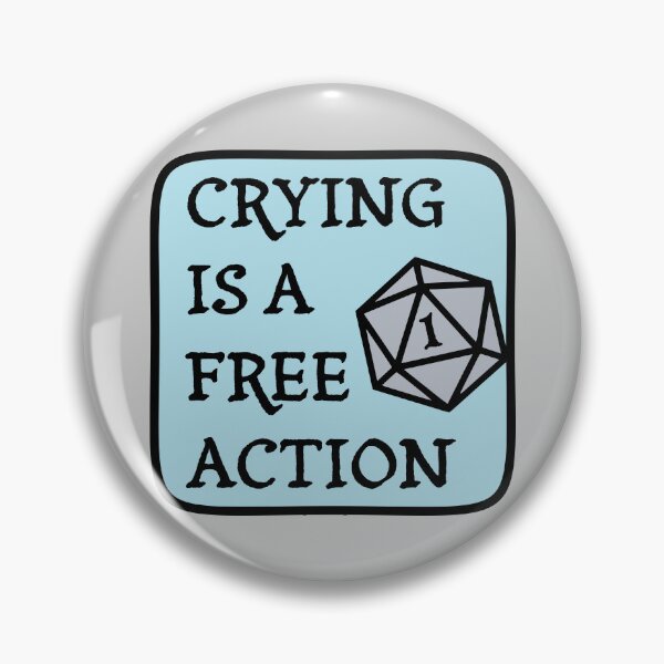 Item preview, Crying is a Free Action designed and sold by MysticMetalwork.