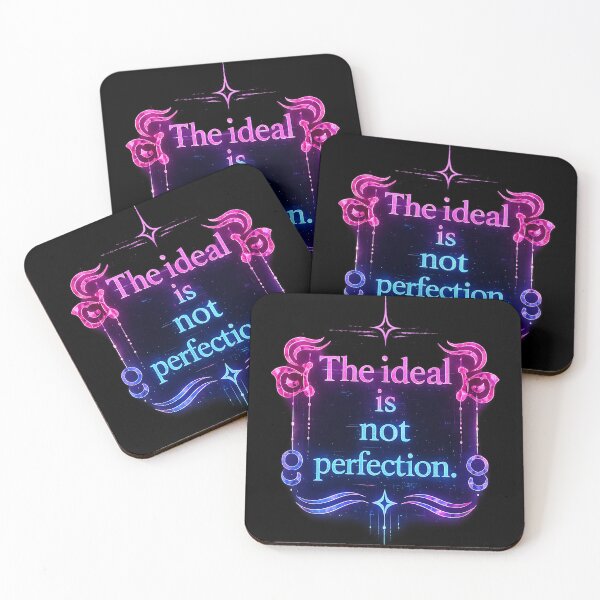 Item preview, The ideal is not perfection.(Cyberpunk ver) designed and sold by MaxDreamsArt.