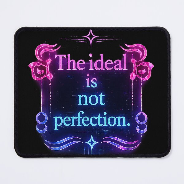 Item preview, The ideal is not perfection.(Cyberpunk ver) designed and sold by MaxDreamsArt.