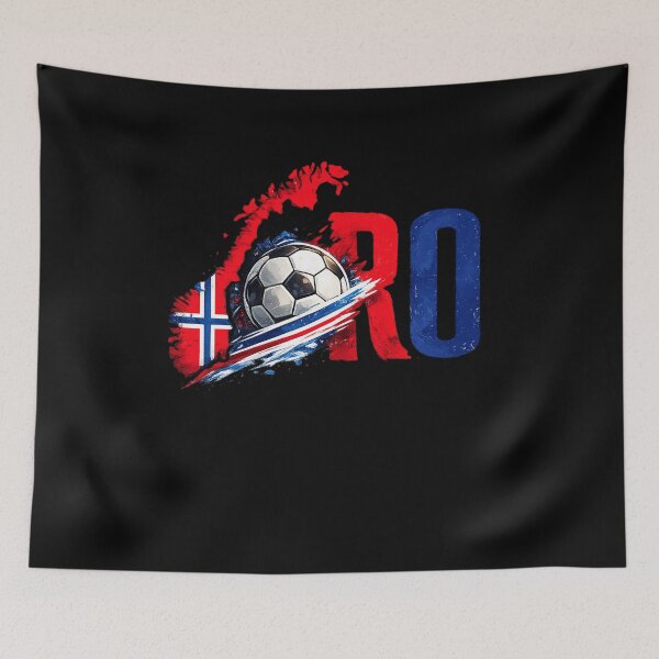 Item preview, Norwegian Flag Soccer Ball Gift designed and sold by Corvoria.