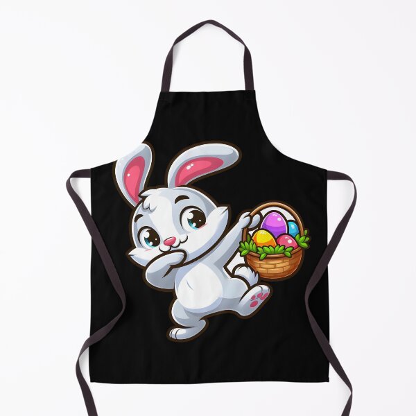 Artikelvorschau, Niedlicher Cartoon-Osterhase mit Eierkorb entworfen und verkauft von Creatby7030.