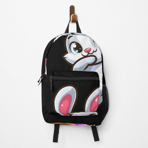Item preview, Cute Cartoon Easter Bunny with Egg Basket designed and sold by Creatby7030.