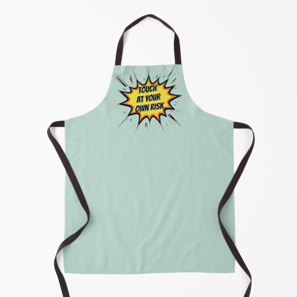 Item preview, Comic Book Touch At Your Own Risk Funny Pop Art Warning designed and sold by Biedroneczka.