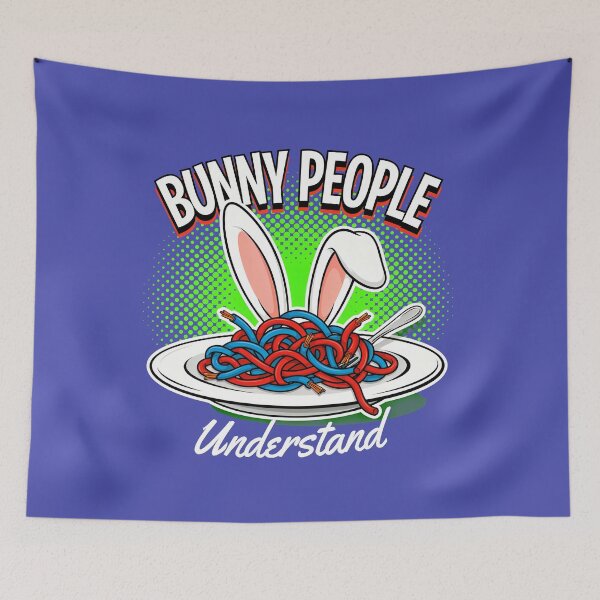 Item preview, Bunny People Understand Funny Rabbit designed and sold by Welldoh.