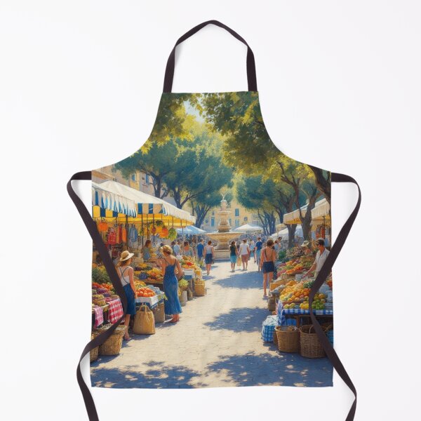 Aperçu de l'œuvre Marché d'Aix en Provence (Provence - France) créée et vendue par jefboutique6150.