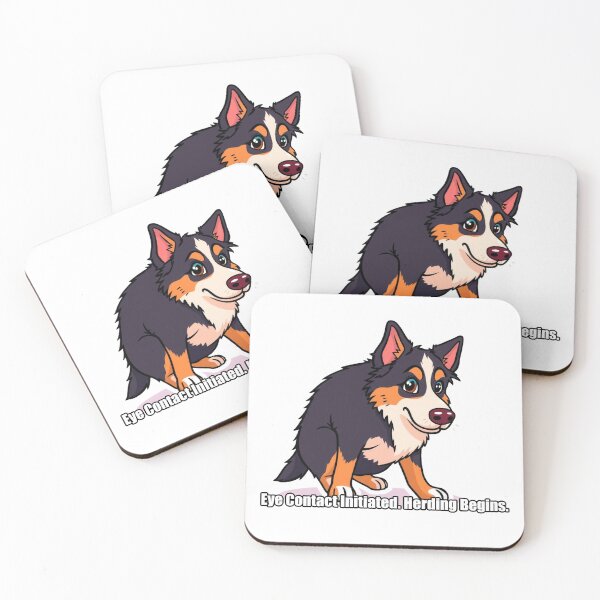 Item preview, Australian Shepherd - Eye Contact Initiated Herding Begins - Funny Aussie Gift designed and sold by pawdrops.