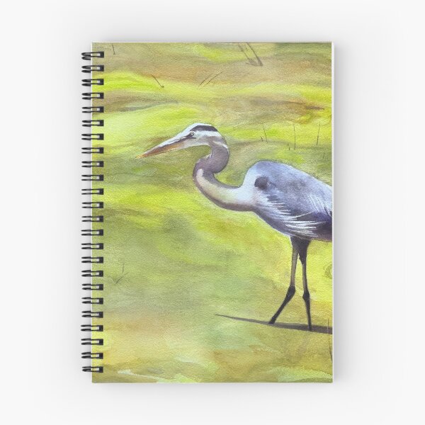 Item preview, Blue Heron in emerald water designed and sold by Carlos Taylor.