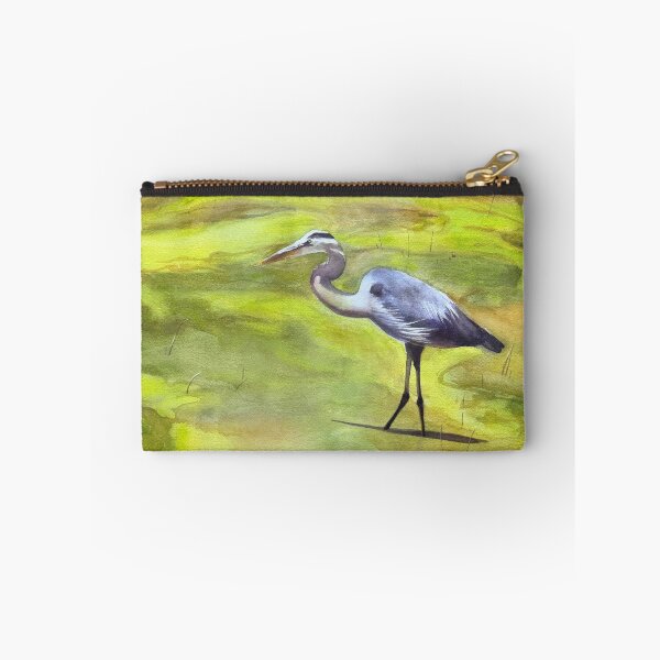Item preview, Blue Heron in emerald water designed and sold by Carlos Taylor.