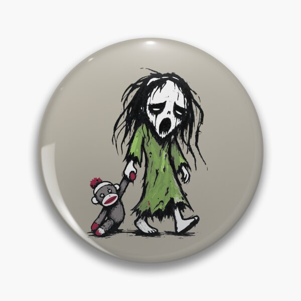 Item preview, Funny Monster Banshee Creature Bedtime Sock Monkey Stuffie designed and sold by TackyTime.