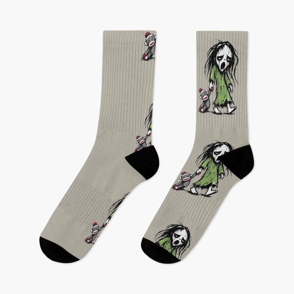 Artikelvorschau, Lustiges Monster-Banshee-Wesen Schlafsack-Sockenäffchen entworfen und verkauft von TackyTime.