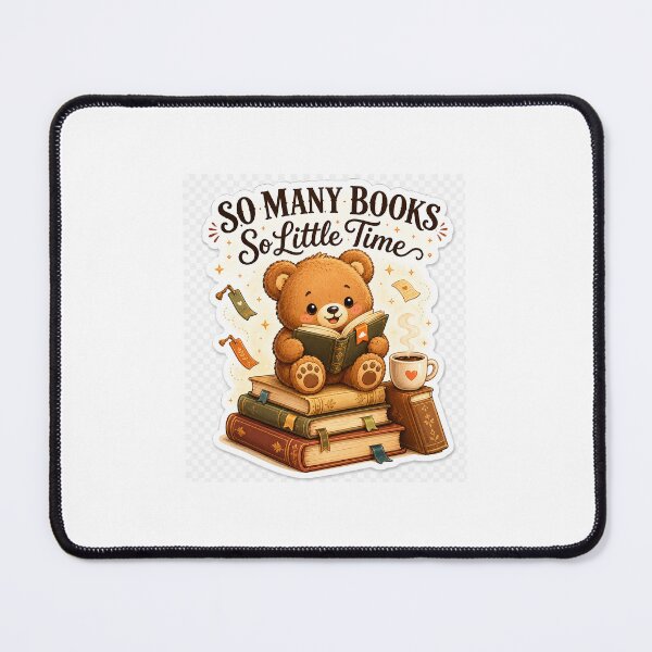 Item preview, So Many Books So Little Time Sticker designed and sold by DreamTags Studio.